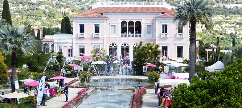 La F�te des Roses � la Villa Ephrussi - 2014
