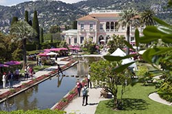 F�tes des Roses et des plantes � la Villa Ephrussi de Rothschild � St Jean Cap Ferrat